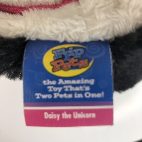 Flip Pets Plush Daisy Unicorn Huckleberry Cat 2 Pets In One Animal As Seen On TV - Picture 11 of 11